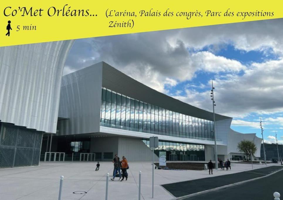 Maison Comet Avec Jardin Et Parking Orléans Exterior foto