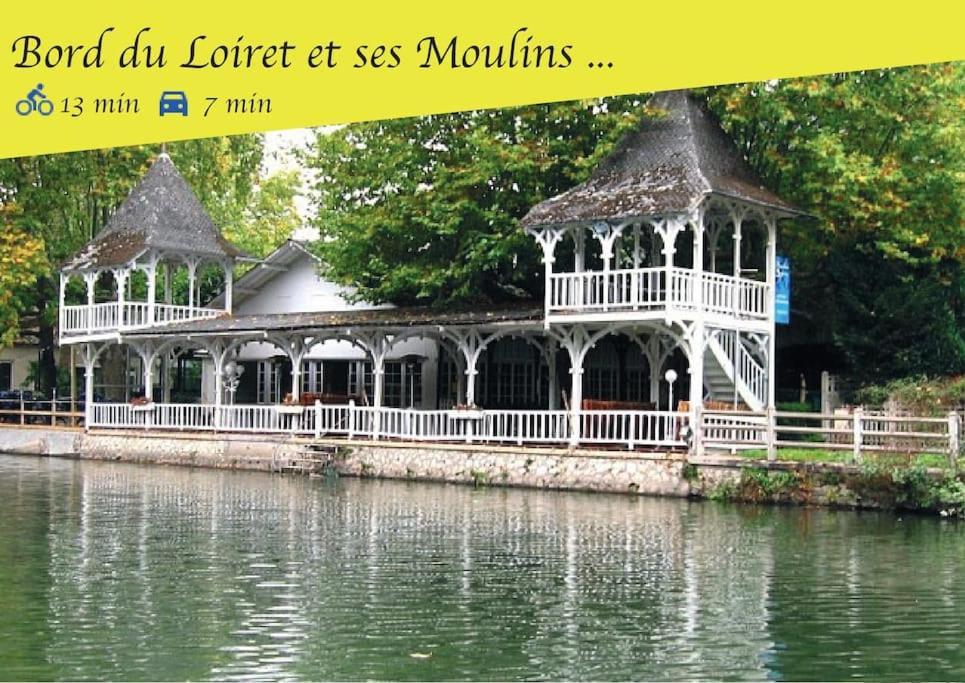Maison Comet Avec Jardin Et Parking Orléans Exterior foto