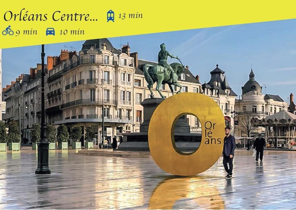 Maison Comet Avec Jardin Et Parking Orléans Exterior foto
